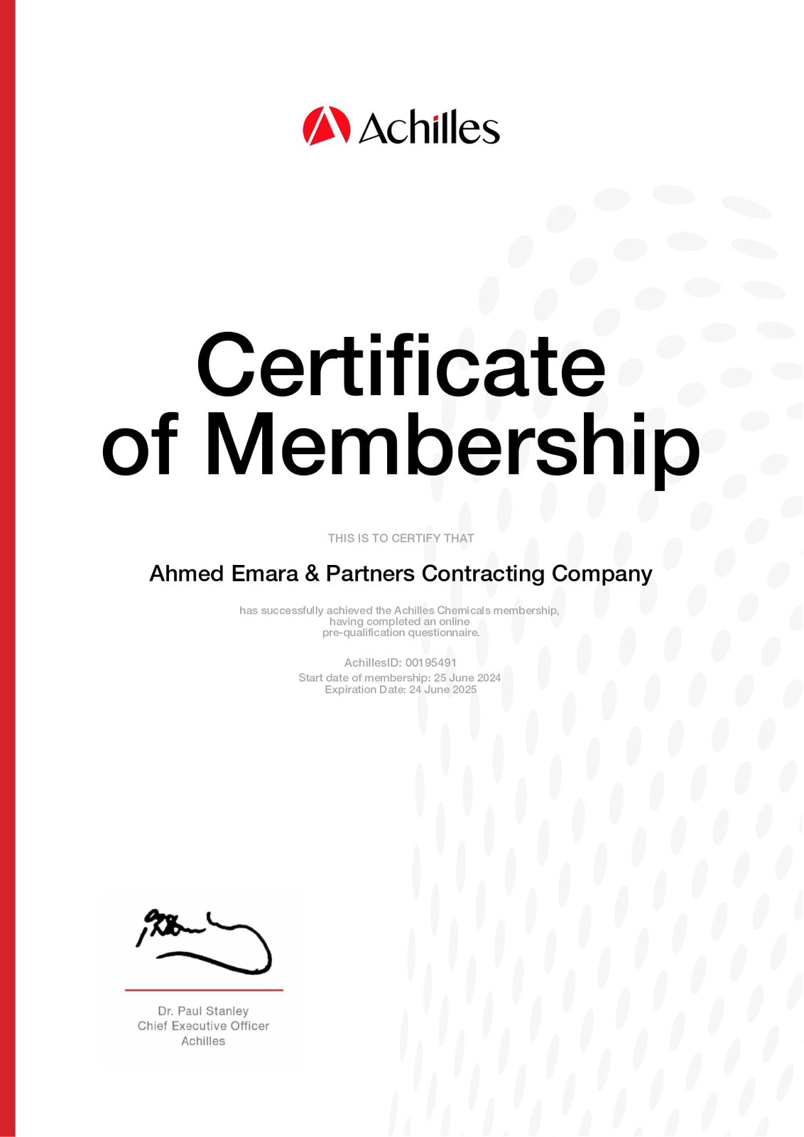 Certificate 1